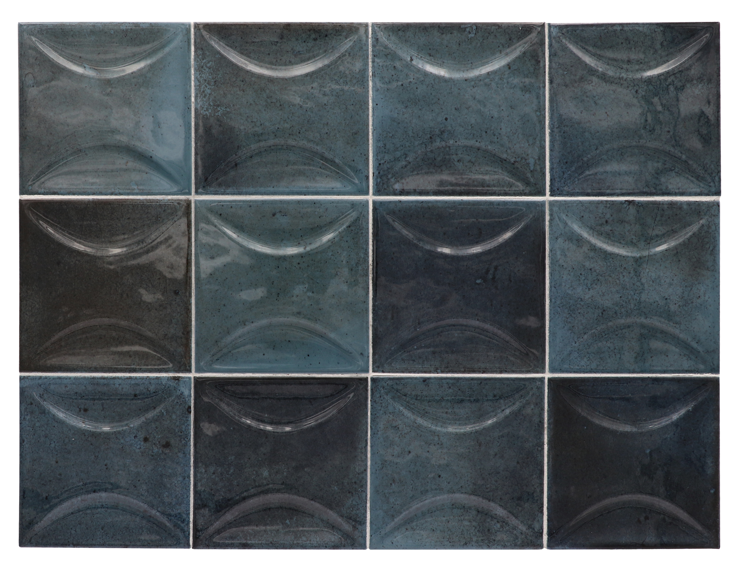 Плитка керамическая настенная 30023 HANOI ARCO Blue Night 10x10 см